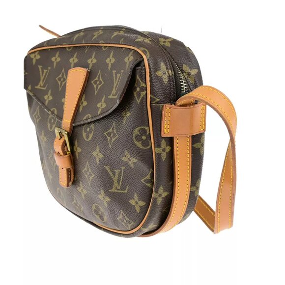 LOUIS VUITTON Jeune Fille MM Shoulder Bag Monogram Leather Brown M51226 - Picture 13 of 16